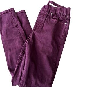 Lands end skinny high rise plum colored pants. Sz 2